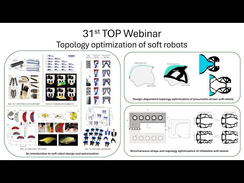 TOP Webinar 31: Topology optimization of soft robots