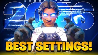 World's *BEST* Controller Settings for Fortnite in 2026! (PS5/XBOX/PC/SWITCH)