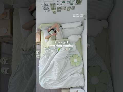 cozy weekend morning routine🍀🍵 ⋆.˚ #morningroutine #studioapartment #pinterestaesthetic