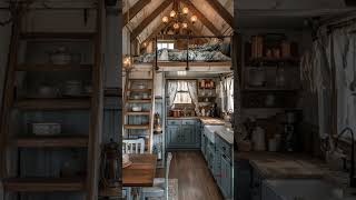 Cozy Tiny Cottage Tour | Dreamy Rustic Interior Design ✨🏡 #TinyHouse #CottageDesign #RusticHome