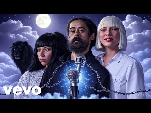 Damian Marley ft Sia & Lady Gaga - Moonlit Nights Official Music Video)