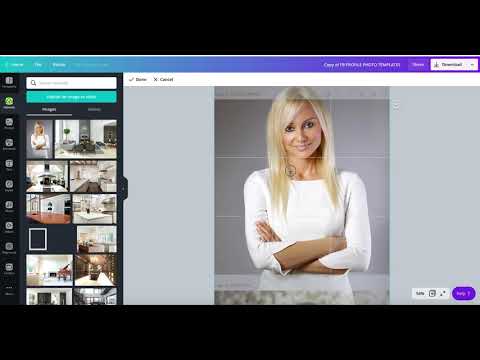 CUSTOMIZING PHOTO COVER TEMPLATE  IN CANVA - REALTOR SOCIAL MEDIA
