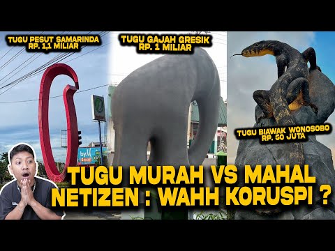 PATUNG BIAWAK CUMA HABIS 50 JUTA? PATUNG GAJAH 1 MILIAR KOK JELEK BANGET?