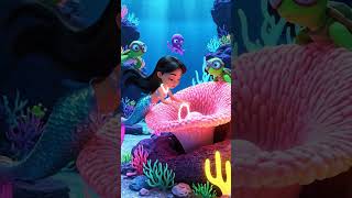 The Kingdom Beneath the Waves #animation#cartoonstory  #OceanMagic #colorfulworld