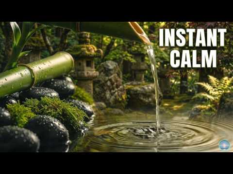 Rippling Waters in a Japanese Garden | Pure Relaxation ASMR