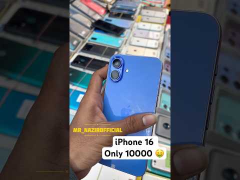 iPhone 16 only 10000🤑in chor bazar how possible @mr_nazirofficial  ​#chorbazar #iphone16 #chadni