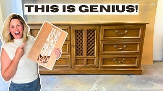 I Bought This Old Cabinet For $50, And You Won't Believe The Result | DIY Furniture Flip