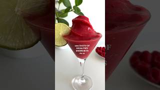 Healthy Dessert Recipe: Raspberry Sorbet🤩 #healthydessert #healthyrecipes #healthyrecipe