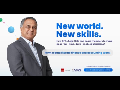New world. New skills - Importance of data literacy skills for finance & accounting professionals