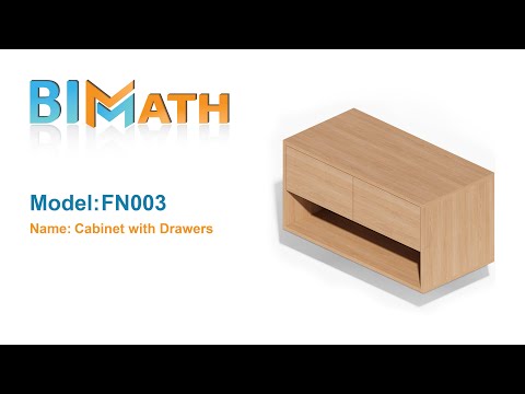 FN003 - Cabinet with Drawers