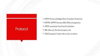 WebApplication Protocol