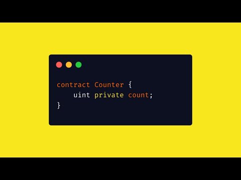 Solidity SIMPLE COUNTER PROGRAM! 👨‍💻 #shorts