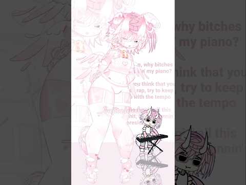 Piano Tiles💕✨🐄 #gacha #gachatiktok