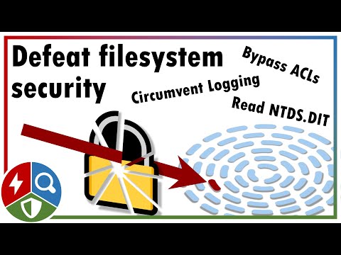 Bypass Filesystem Defences with Direct Volume Access (Defence Evasion)