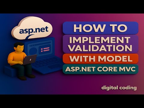 Validation With Model in ASP.NET Core MVC | Client-Side & Server-Side Form Validation in Hindi