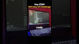 Episode 1 of 365 DAYS OF CODE CHALLENGE 🚀 || #viral #365daysofcode #saurabhkumawat