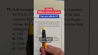 ASVAB Arithmetic Reasoning #11 explained