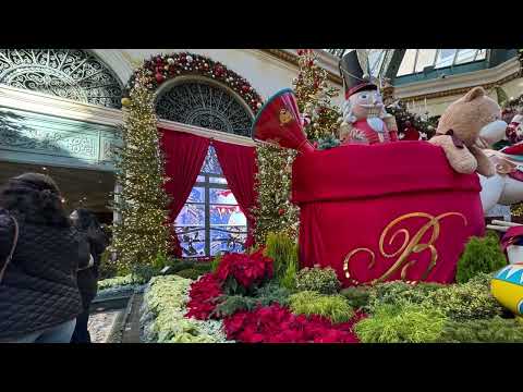 Bellagio Conservatory - Holiday Season Display 11/17/24