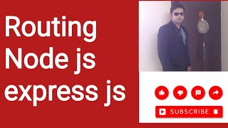 Routing with express js