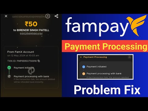 fampay payment processing problem || fampay payment failed problem solve