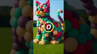 A Big Giant Cat 🐈 From Balloons 🎈 #2025update #unitedstates #florida