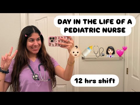 DAY IN THE LIFE OF A PEDIATRIC NURSE / COME WORK WITH ME