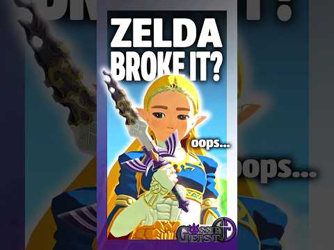ZELDA Broke The Master Sword?! #zelda #theory #tearsofthekingdom #shorts