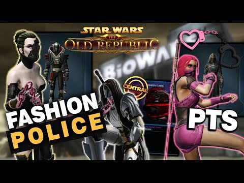 SWTOR Fashion Police: ARRESTING THE DEVS? @swcentral  investigates