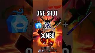 OP Oneshot Diamond Combo💎#shorts #bloxfruits #combo #oneshot