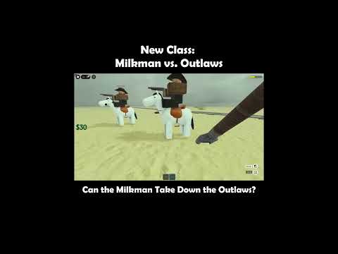 Roblox Dead Rails: Can the Milkman Take Down the Outlaws? #roblox  #deadrails