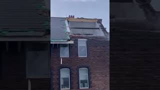 #stormdamage #noroothack #rooftop #storm #storms #weather #rain #wind