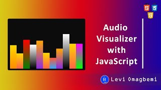 Audio visualizer with JavaScript