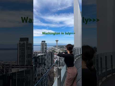 I love it here🌆☀️🌲 #washingtonstate #seattle #citywalk #cityview #summervibes