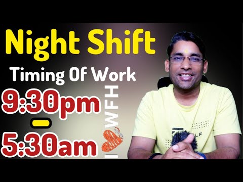 Night Shift Work| Jobs At Home| 9:30-5:30| @creategrowearn