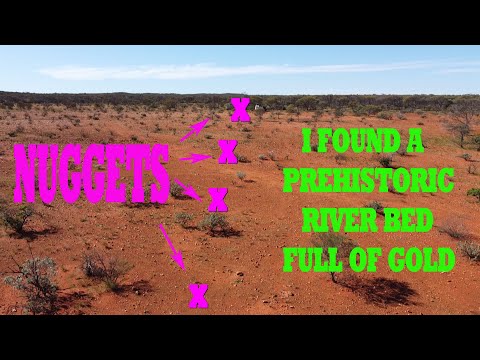 Aussie prospector finds gold nuggets with metal detector but they're too small, I want a BIG patch !