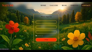 Watch Me Build a Complete Sign Up Landing Page Without Any Frameworks