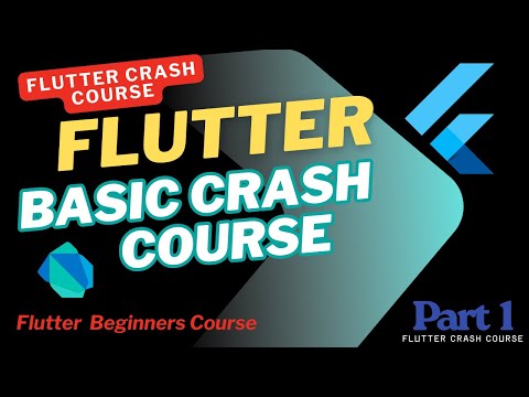 Flutter Crash Course Part 1 | Complete Beginner Guide in Urdu/Hindi (2025 Updated)