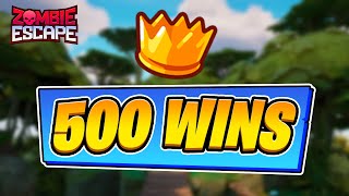 How I Finally Reached *500 WINS* on Fortnite: Zombie Escape Tag...