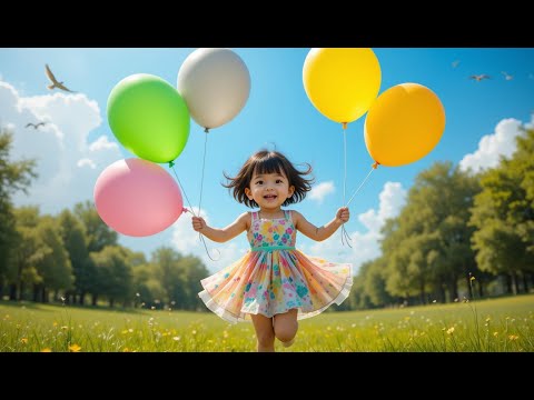 balonku ada 5/My balloons are five/Boku no fūsen wa itsutsu.  #KidsSong #BalloonPop #Surprise