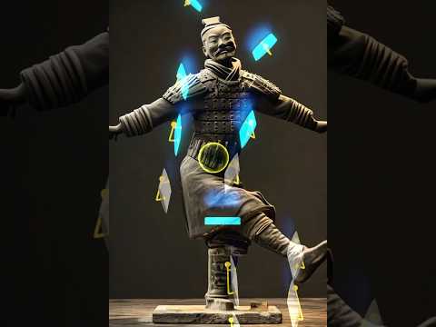 Dancing Terracotta Warrior? Yes, it can dance thanks to AI tools.#ai #china #chinatechnology #shorts