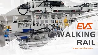 Collaborative Work of Robots and Rails #collaborativerobots #industrialrobots #railway