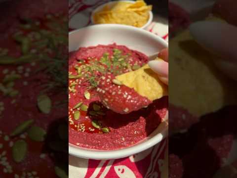 # #hummus  ❤️Red beet hummus ❤️🤤