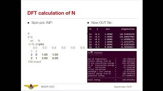 Atomic DFT calculations with Minushalf CLI
