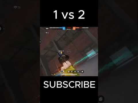 1 VS 2 OVERPOWER CLUTCH #freefire #freefireindia #shorts  #freefireclipsfreefirehighlights