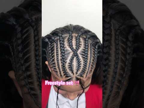 Cute Stitch braid style 🥰 #fyp #hairinspo #shortsvideo #hairstyles #tutorial #braids