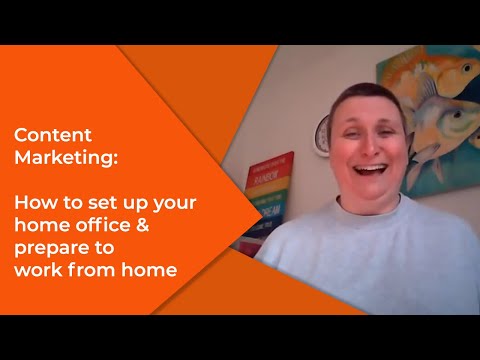 How to set up a home office and prepare to work from home