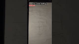 Cup Corset Drafting #viralshort #corset #ytshort #learntosew #sewing #fashionshort #patternmaking