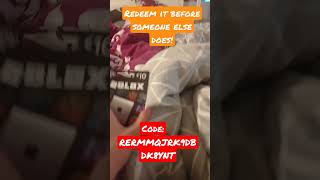#roblox #freecodes 10$ free code! roblx