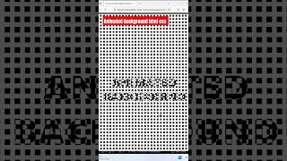 animeted background code html css short video #shorts #trending