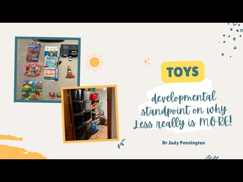 Toys: A Developmental Standpoint On Why Less Really Is More!